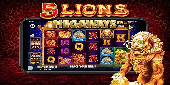 Cara Jitu Meraih Jackpot Slot 5 Lions Megaways